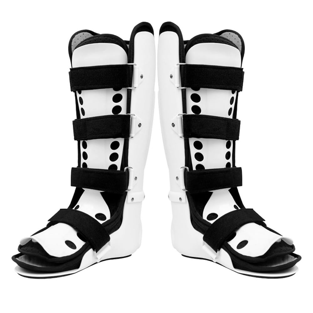 Barefoot Corrector, Férula Nocturna Unisex for pie, férula for caído for Tratar la Fascitis Plantar y tendinitis de Aquiles(B 1 Pair,Large)