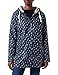 Produktbild Ankerglut Damen Friesennerz Regenmantel Kapuze Wasserdicht Wetterfest Windbreaker Übergangsjacke #ankerglutzauber Regenjacke, Navy, 44