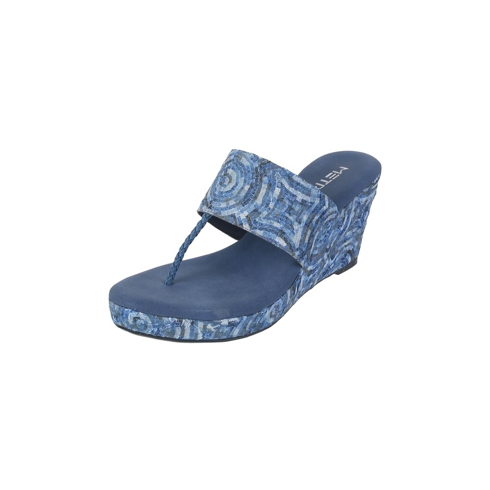 metro Women Wedge Heel Fashion Slip-on Sandal-picture-20