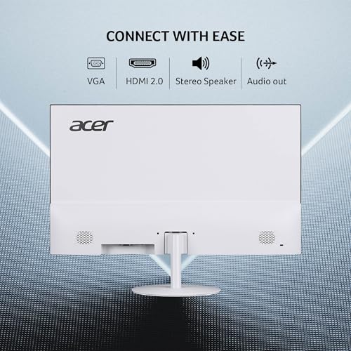 Image of Acer SA242Y P1 23.8 Inch Full HD IPS Ultra Slim (7.2mm Thick) Monitor | 144Hz Refresh Rate | 1ms VRB | ZeroFrame Design | AMD FreeSync | Acer VisionCare Eye Protection | HDMI + VGA | Built-in Speakers