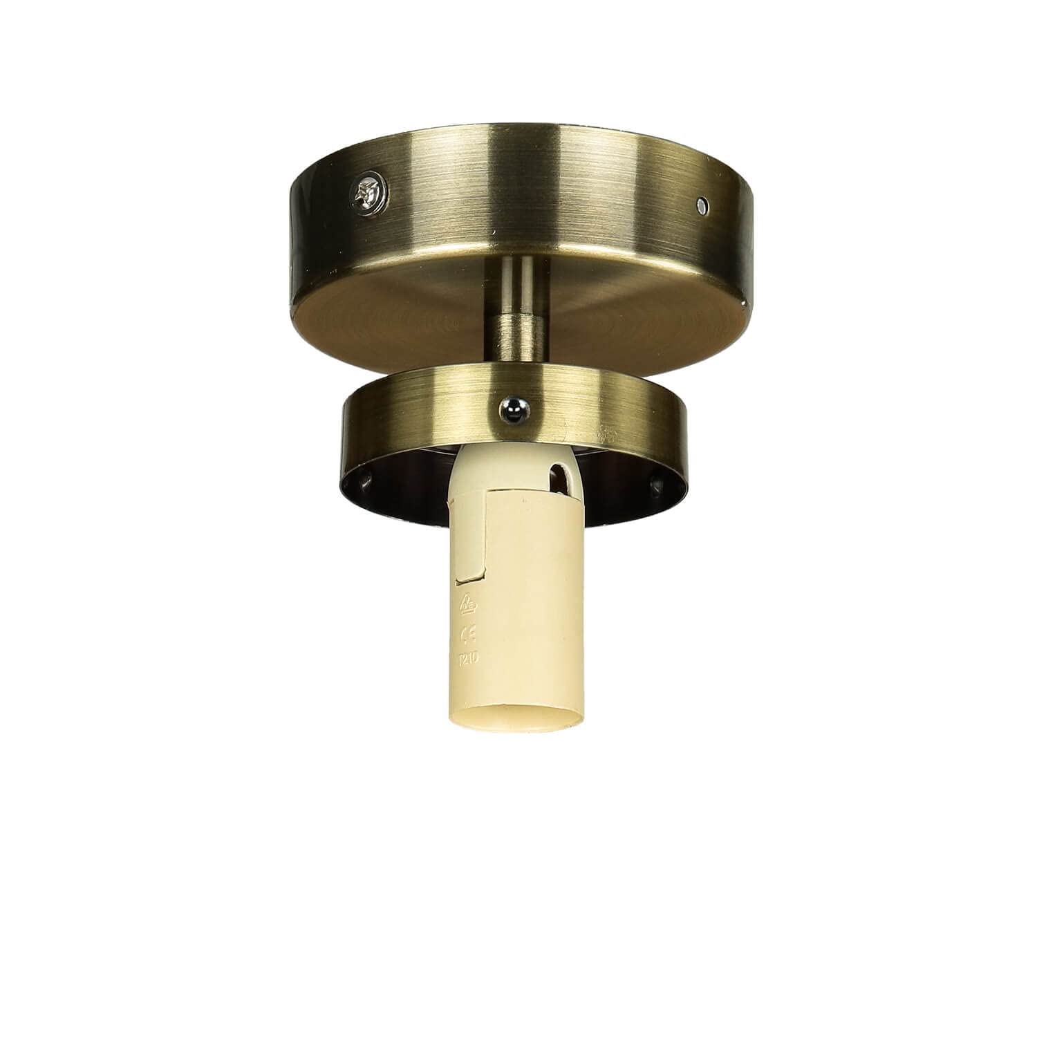 Licht-Erlebnisse Plafoniera da bagno sfera in metallo vetro in ottone 1x G9 variabile bagno corridoio interno lampada da soffitto illuminazione senza tempo compatta