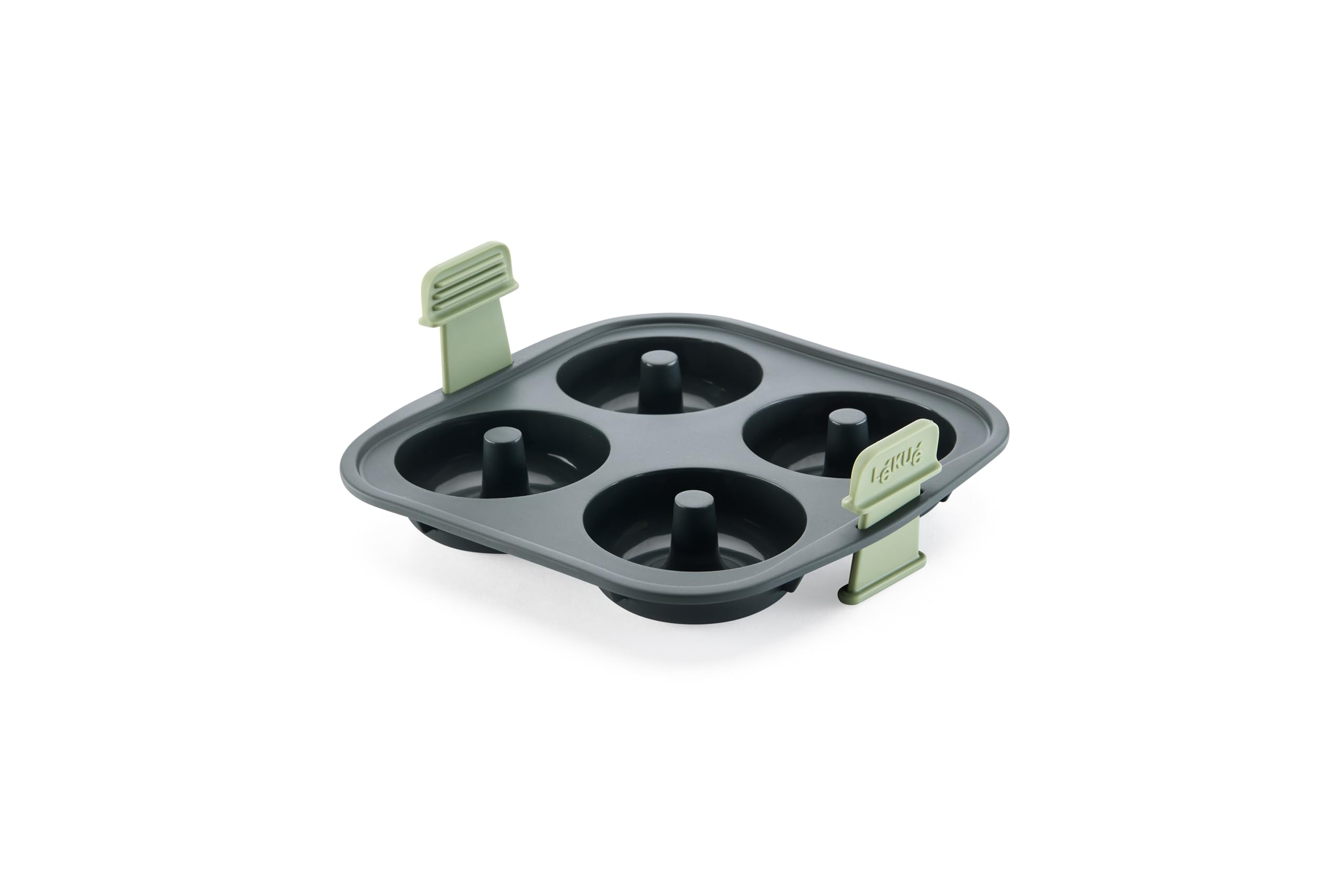 Lékué Air fryer Doughnuts silicone Mould, 4 hole