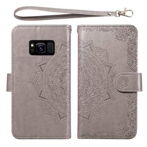 Protège-écran verre trempé et coque portefeuille pour S8 - 6