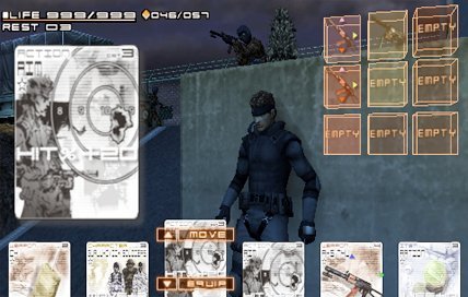 Metal Gear Acid Psp - vue 5