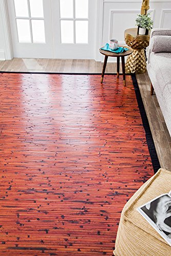 Anji Mountain 5-Foot-By-8-Foot Natural Fiber Rug, Cobblestone #TOP1