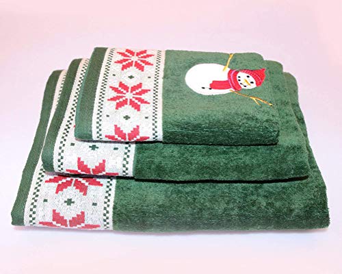 LifeWheel Set di 1 teli bagno e 2 asciugamani,ad