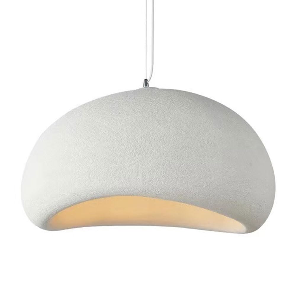 ALSEY Nordic Denmark Art Pendant Light Modern Creative Resin Ceiling Lamp Suitable for Interior Design of Loft Homestay Study Bedrooms Bars Shops (White-Chandelier)