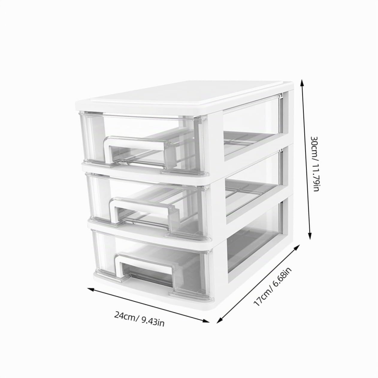 Operitacx Boîtes De Rangement En Plastique Avec Tiroirs Support Pour Articles Divers Armoire De Rangement Blanche Bureau Salle Détude Salon