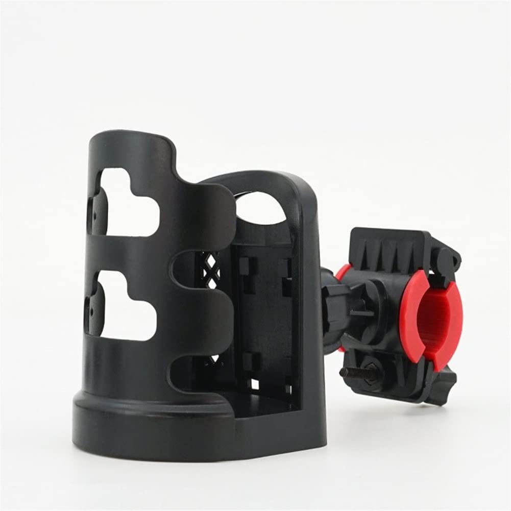 Universal-Flaschenhalter für Motorrad, Fahrrad, Wasserbecher, Getränkehalter, Fahrrad, Getränkehalter, Spiegel, verstellbar, Lenker, Halterung drehbar (Spiegeltyp)