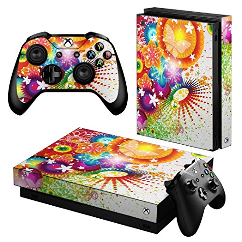 igsticker Xbox One X ��p �X�L���V�[�� ���ʁE�V�ʁE��ʁE�R���g���[���[ �S�ʃZ�b�g �G�b�N�X�{�b�N�X �V�[�� �ی� �t�B���� �X�e�b�J�[ 000860