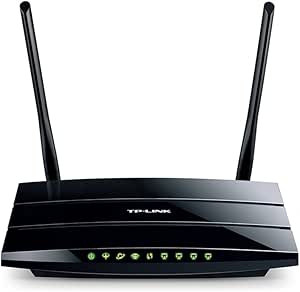 TP-LINK TD-W8970 V3 Gigabit Wireless N ADSL2+ Modem Router for Phone Line Connections (300 Mbps, Media/Print Server and 3G/4G Modem, USB Ports for Storage Sharing)