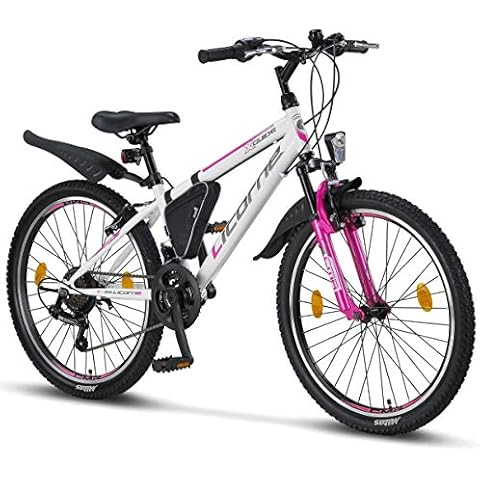 Licorne Bike Guide Premium Mountainbike in 24 Zoll - Fahrrad für Mädchen, Jungen, Herren und Damen - Shimano 21 Gang-Schaltung Cover