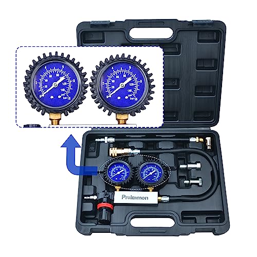 Cylinder Leak Down Test Kit Engine Cylinder Dual Leakage