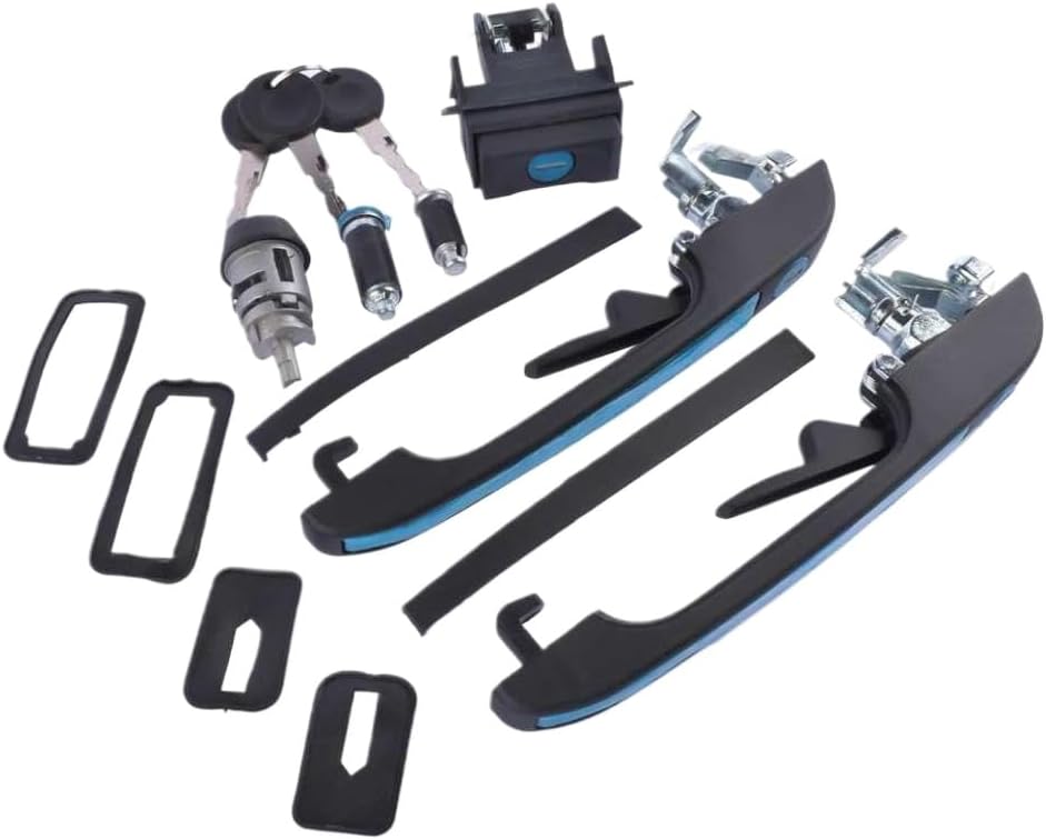 Lock Kit Set Complete Compatible with AP01 Mk2 84 91 Tailgate Doors Ignition 191898081