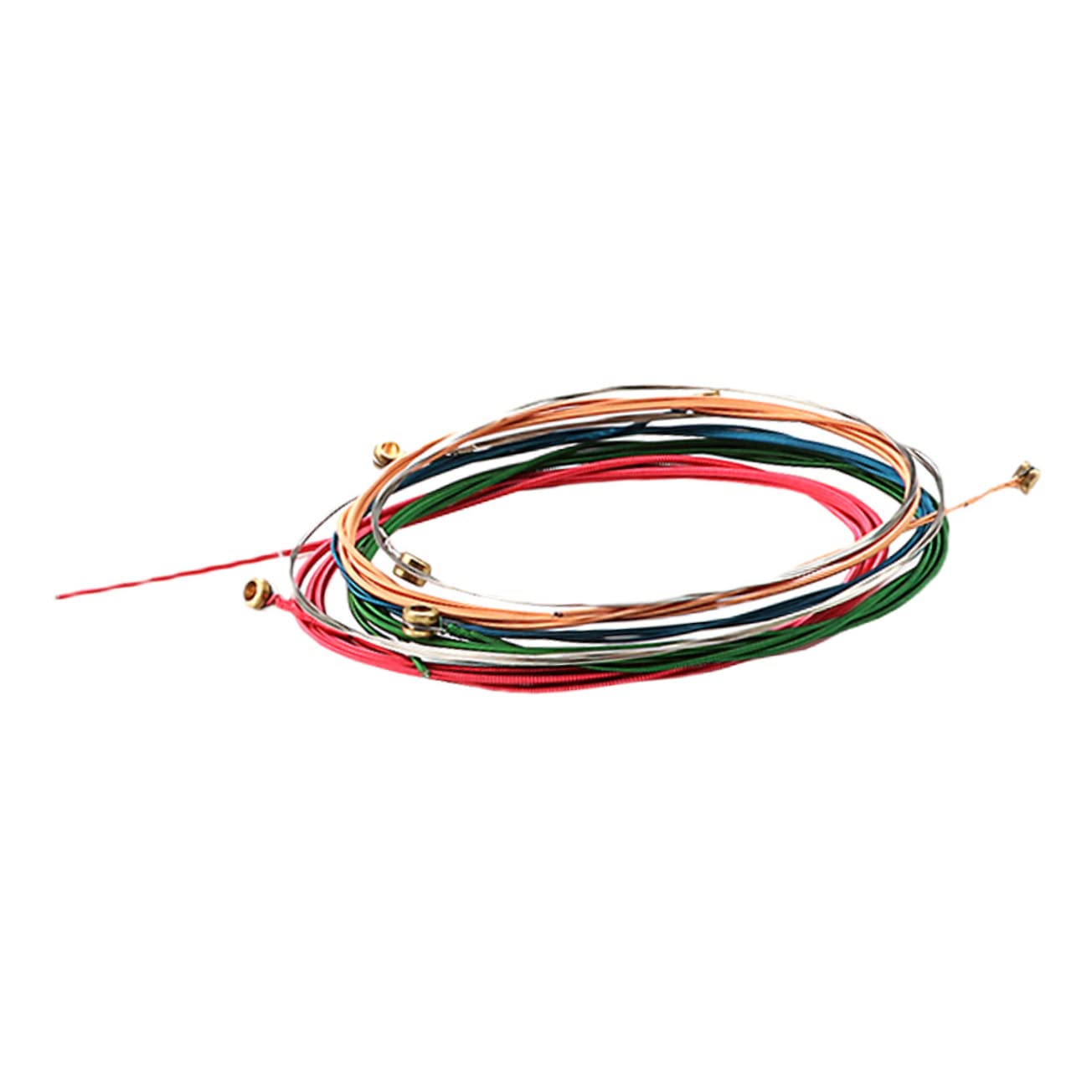 Abaodam 24piezas Cuerdas De Guitarra Folclórica De Acero De Accesorios Para Guitarras Sonido y Potente Para Amantes Música