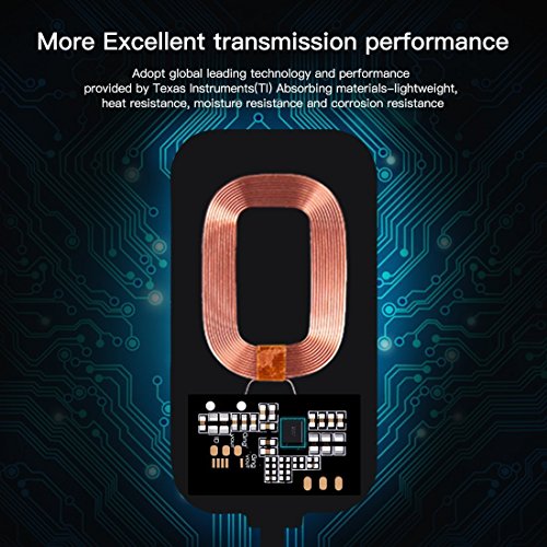 Image of Nillkin Magic Tag for Apple iPhone 5 / 5S / 6 /7 / 8 Converts Them for Qi Enabled Wireless Charging Lightning Port Short Version Charge Receiver Black Color