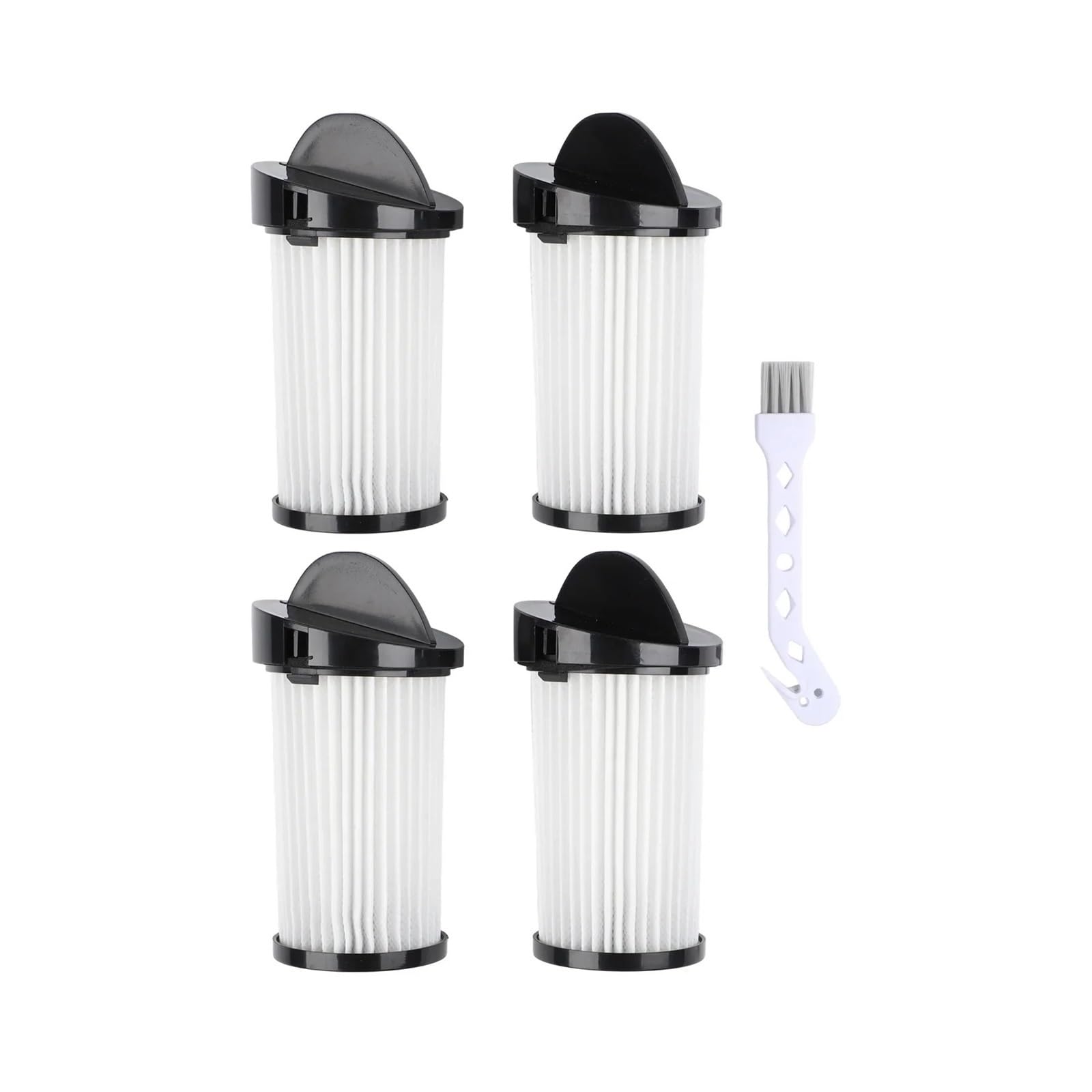RHOBYXONZ Pre-Motor Filters With Cleaning Brush For Elite-Touchless Stationary Vacuum And Eye-Vac Series Home Vacuum Cleaner,Compatible For NeoVac,Compatible For Eye-Vac(4 PACK)