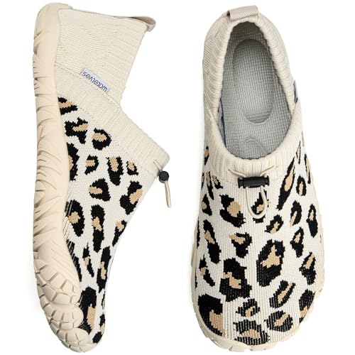 Image of WateLves Barefoot Water Shoes Women Men Minimalist Comfortable Walking Shoes Beach Outdoor Running Sneakers