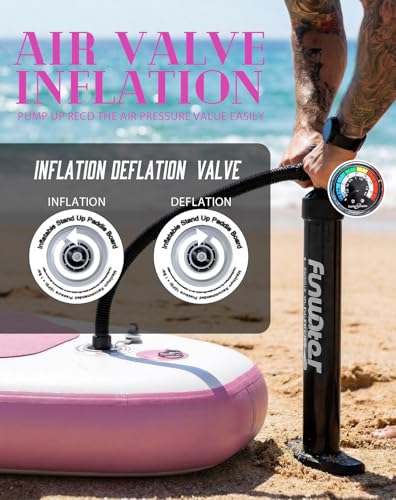 FunWater paddle board tabla inflable Stand Up Paddle con accesorios para principiantes miniatura 7
