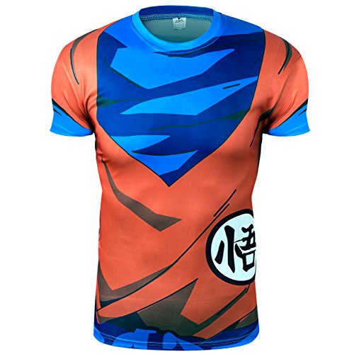 ideograma Color Naranja de Punto/Azul Sayan Cosplay pidak Shop (Medium)