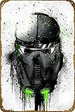 Death Trooper Graffitti poster Tv Show Retro Tin Sign Durable Wall Art Decor Movie Metal Sign Home Vintage Bedroom Decoration Sign 8x12 inch