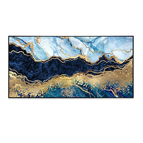 Klarstein Infrarotheizung mit Thermostat, 700W Elektroheizung, Smart Home Bild-Infrarotheizung zur Wandmontage, IR mit IoT/WiFi App-Control, Feuchtraum Flach-Heizkörper, CO2-Freie Wand Heizung