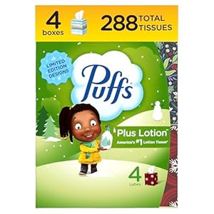 Puffs Plus Lotion Facial Tissue, 4 ...