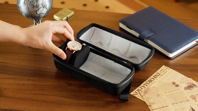 Amazon.co.jp: ProCase 2スロット時計キャリーケース旅行用時計