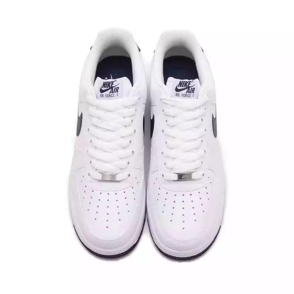 Nike Air Force 1 '07 (White/Midnight Navy-White)3