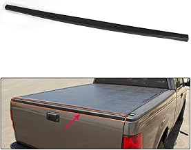 PIT66 Textured Tailgate Molding Cap, Fit Ford F150 2004-2008 Styleside/Lincoln Mark LT 2006-2008, Spoiler Top Protector Cover, FO1920102 5L3Z9940602AAA (Not fit Flareside & 2004 F150 Heritage)