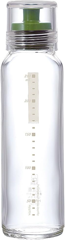 Hario Dressing Bottle, Pull-Top, 240ml, Green