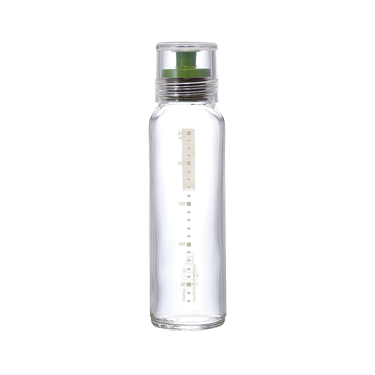 Hario Dressing Bottle, Pull-Top, 240ml, Green