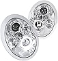 Spec-D Tuning 2LHP-MINI01-TM Mini Cooper Chrome Clear Halo Projector Head Lights