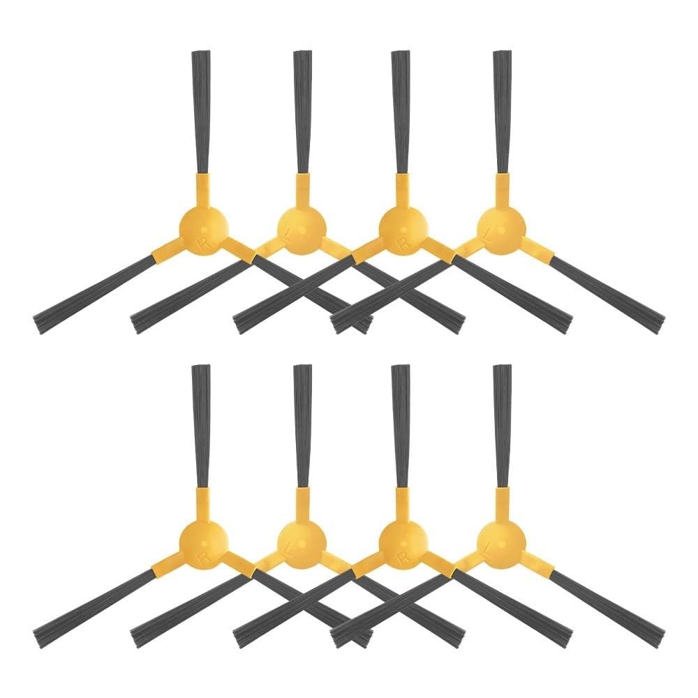 PANDIVNSKDK ，Compatible For Abir， X8 Robot Vacuum Cleaner Side Brush Filter Accessories Replacement Attachment Spare Parts Kit(Set 5)