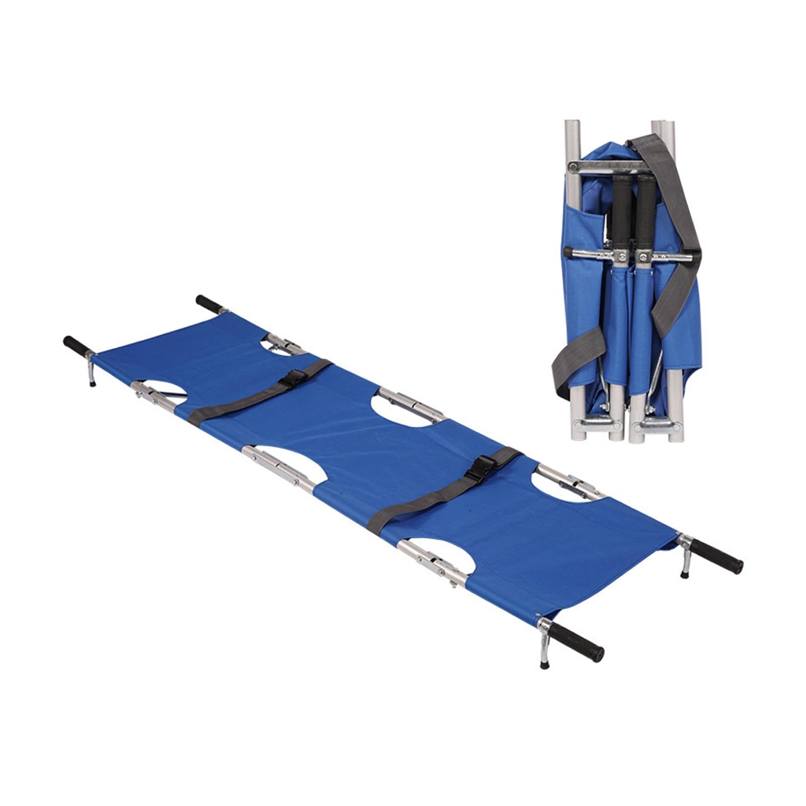 Rettungstrage, Patiententransport Mit Griffen, Tragbare Trage For Den Notfall, 160 Kg/352 Lbs Tragfähigkeit For Krankenhäuser Zu Hause