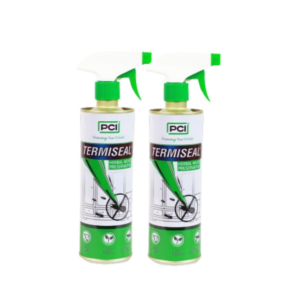 PCI Termiseal Herbal Wood Preservative Spray | Eco-Friendly Termite Killer Spray| Wood Preservative and Termite, Borer, Insect Repellant For Home, Kitchen and Offices (500ml) (Pack of 2)-picture-11