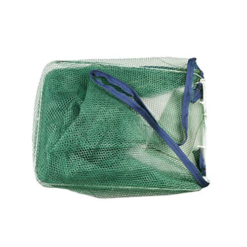 BESPORTBLE Rede de pesca de aterrissagem dobrável gaiola de camarão isca de rede para camarão lagost