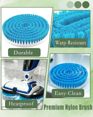 Image of 2 Pack Brush Pads Replacement for Bissell Spinwave Steam Mop 20393