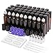 Produktbild Rollen auf Flaschen 10ml Braunglas leere Flaschen 8 Stück ULG mit Edelstahl-Roller Ball 2 Extra Ball 8 Stück wasserdichte Etiketten 1 Opener und 3ml Dropper für ätherische Öle