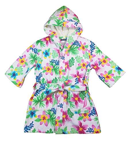 Robe de plage à capuche blanche Nautica pour fille taille M