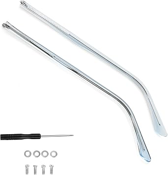 Glasses Replacement Temple, Eyeglass Arms Legs, Glasses Repair Kit Eyeglasses Replacement with Screws,Screwdriver