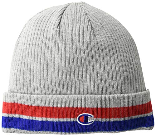 Champion Men's Winter Beanie, Medium Gray, One Size