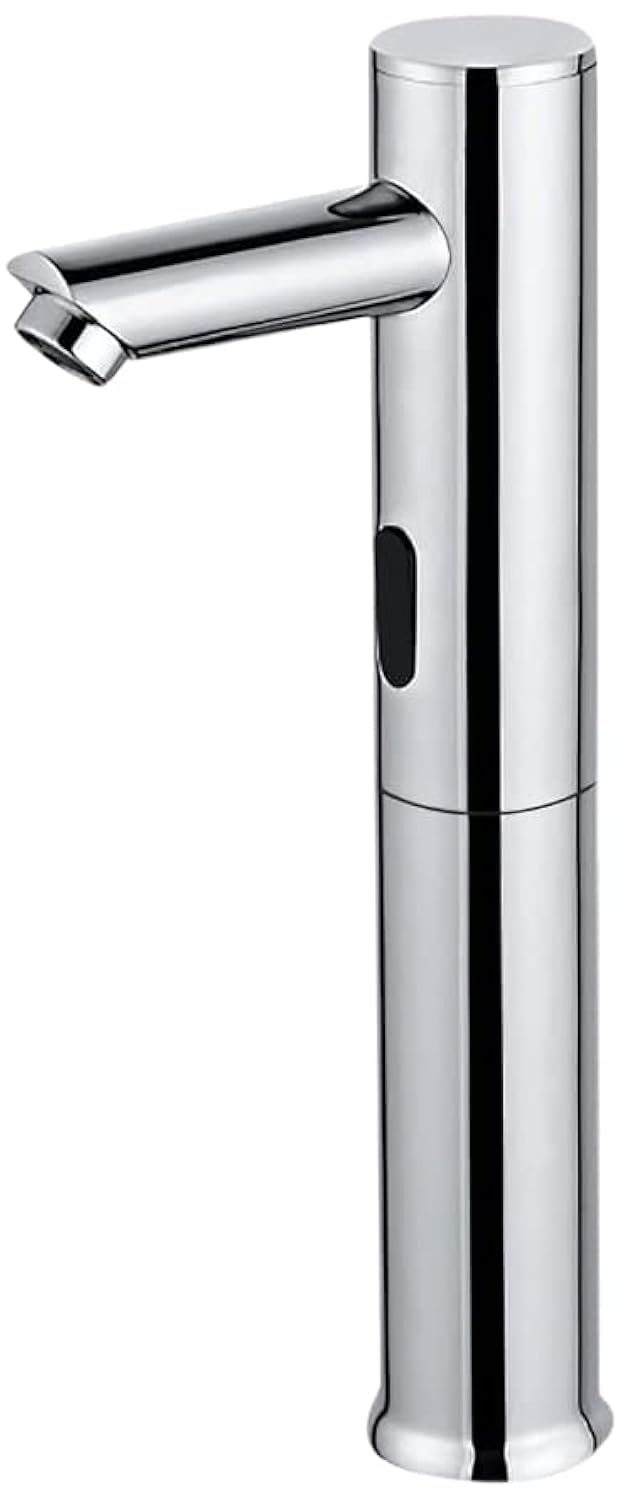 Electronic Basin tap (High) L2, tap with Automatic Sensor Mixer 2 Waters (Hot and Cold), Chrome