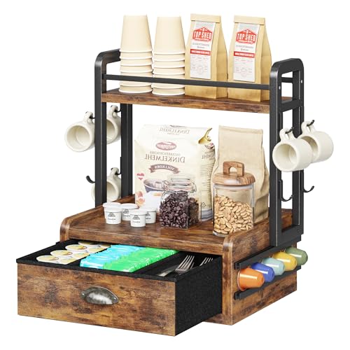 K Cup Drawer Insert Homeiju Coffee Pod Organizer Holds 52 K-Cups