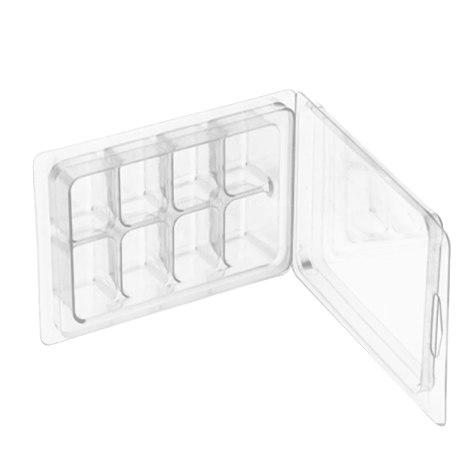 Moules de fusion de cire vide en plastique transparent pour bougies artisanales et galets
