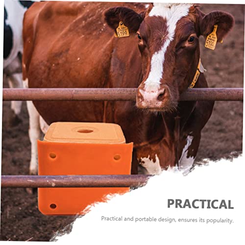 FRCOLOR 4 Pcs bandeja suporte de alimentação de ovelhas suporte de plástico cavalo comedouro aliment