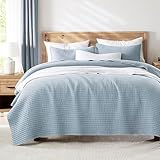 Ehrliche Materialzusammensetzung: Diese Steppdecke verfügt über eine Außenseite aus 100 % Baumwolle und eine Füllung aus 100 % Polyester. Bitte beachten Sie, dass es sich nicht um ein Produkt aus 100 % Baumwolle handelt.