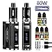Produktbild MTaoyac 80W E Zigarette Starter Set E Shisha Starter Set mit 5 liquid ohne nikotin und 2200mah Integriertem Akku,0.2Ohm 2ml Tank Verdampfer für e zigarette smok,Regelbare Watt OLED Bildschirm Vape