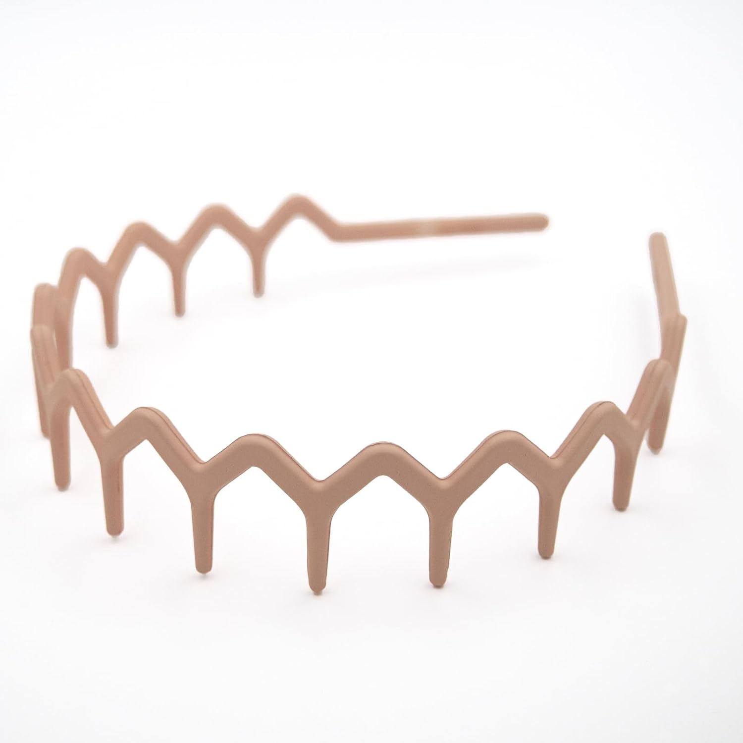 Zig Zag Headbands for Women Men Non-slip Plastic Hairbands Shark Teeth Hair Comb Wavy Headband Hair Hoop for Workout Washaing Face - Image 3