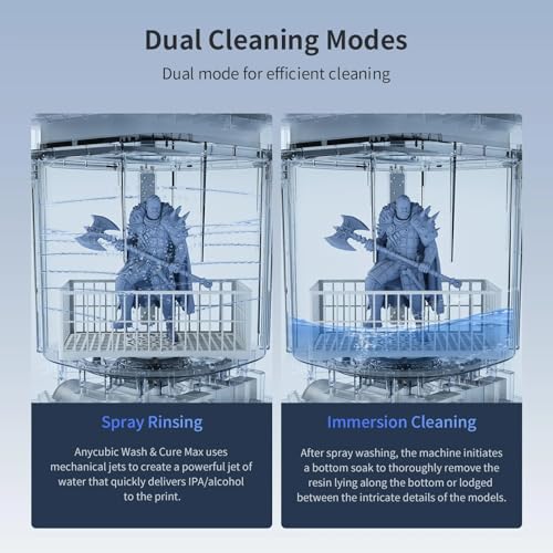 Image of 3idea Wash & Cure Max, 14.9L Ultra-Large Wash and Cure Station, Dual-Cleaning Mode, Detergent Saving 50%, Compatible with Photon Mono Saturn Halot LCD SLA DLP 3D Printer